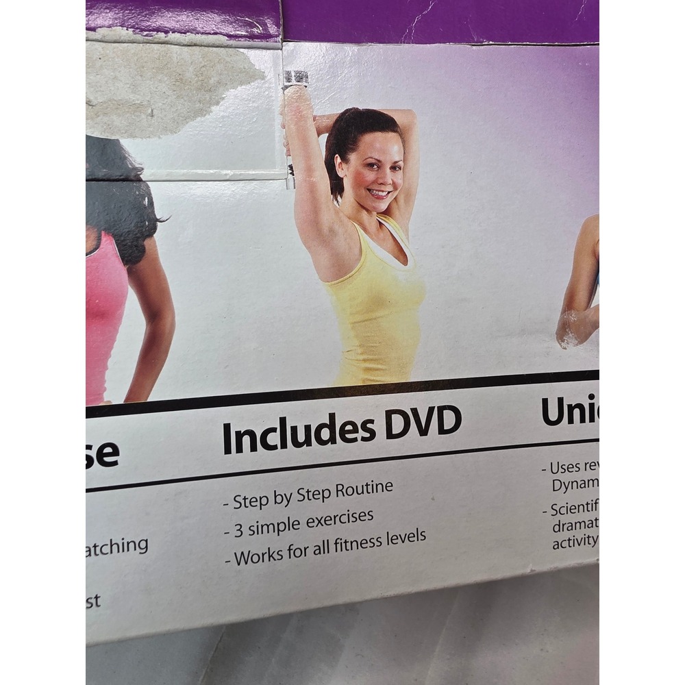 Shake Weight for Women As Seen On TV White Dynamic Inertia Dumbbell 6 Minute A4 - Picture 9 of 15